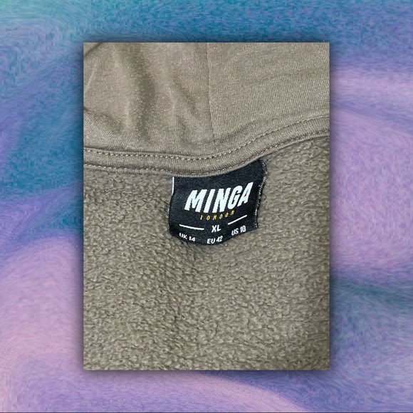 ♥︎ Minga London Logo Zip Up Hoodie ♥︎ - Picture 4 of 9
